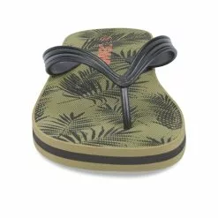 Tongs VERT DENIM SIDE -magasin de bottes tongs vert denim side 12